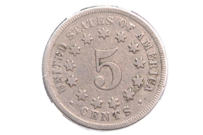 1867 Shield Nickel Without Rays - Various Conditions, Choose by Coin! - 1867 US Nickel -Shield Type Nickel 1800's- Shield Nickels