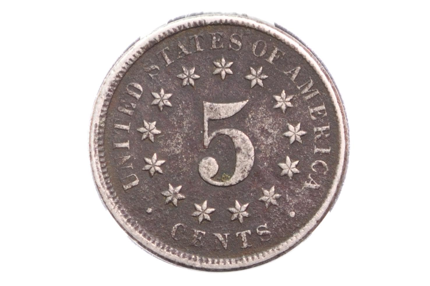 1869 Shield Nickel - Choose by Grade / Condition - 1869 Nickel - Shield Type Nickel 1800's - Shield Nickels