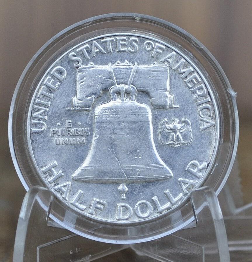 1950 Franklin Half Dollar- P&D Mints, Choose by Grade and Mint - 1950P Silver Half Dollar 1950 D - Ben Franklin Half Dollar 1950 P