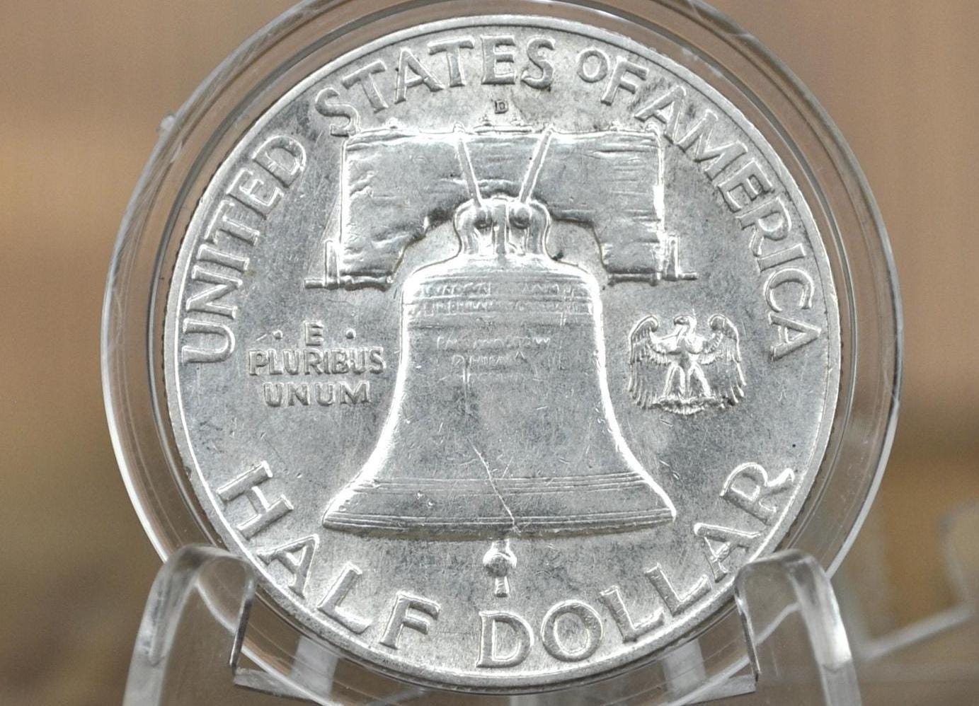 1949, P,D,S Franklin Half Dollar - Choose by Grade & Mint! - 1949S Ben Franklin Silver Half Dollar 1949 D Half Dollar 1949P