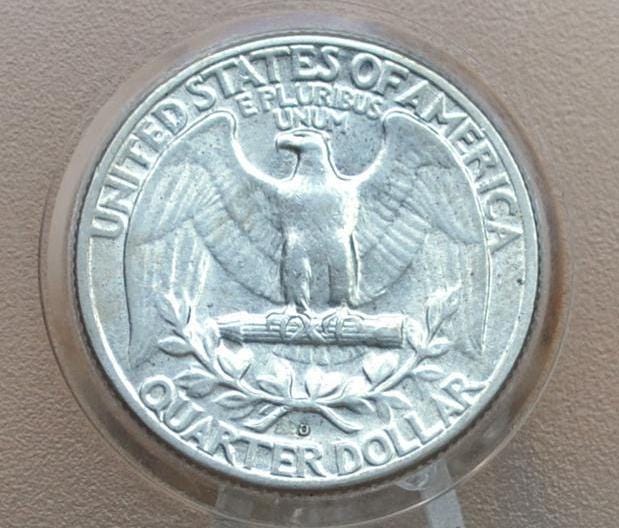 1949 D Washington Silver Quarter - Better Date - F-Xf Grades; Choose By Grade - Denver Mint - 1949 D Quarter - 1949 Washington Quarter