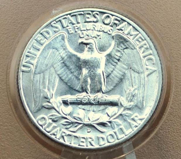 1951 P,D,S Washington Silver Quarters - Choose by Grade & Mint - Washington Quarter 1951S Silver Quarter 1951D Quarter 1951 Quarter 1951 S