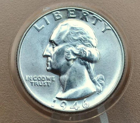 1946 P,D,S Washington Silver Quarter - Choose by Grade & Mint - Washington Quarter 1946S Silver Quarter 1946D Quarter 1946 Quarter 1946 S