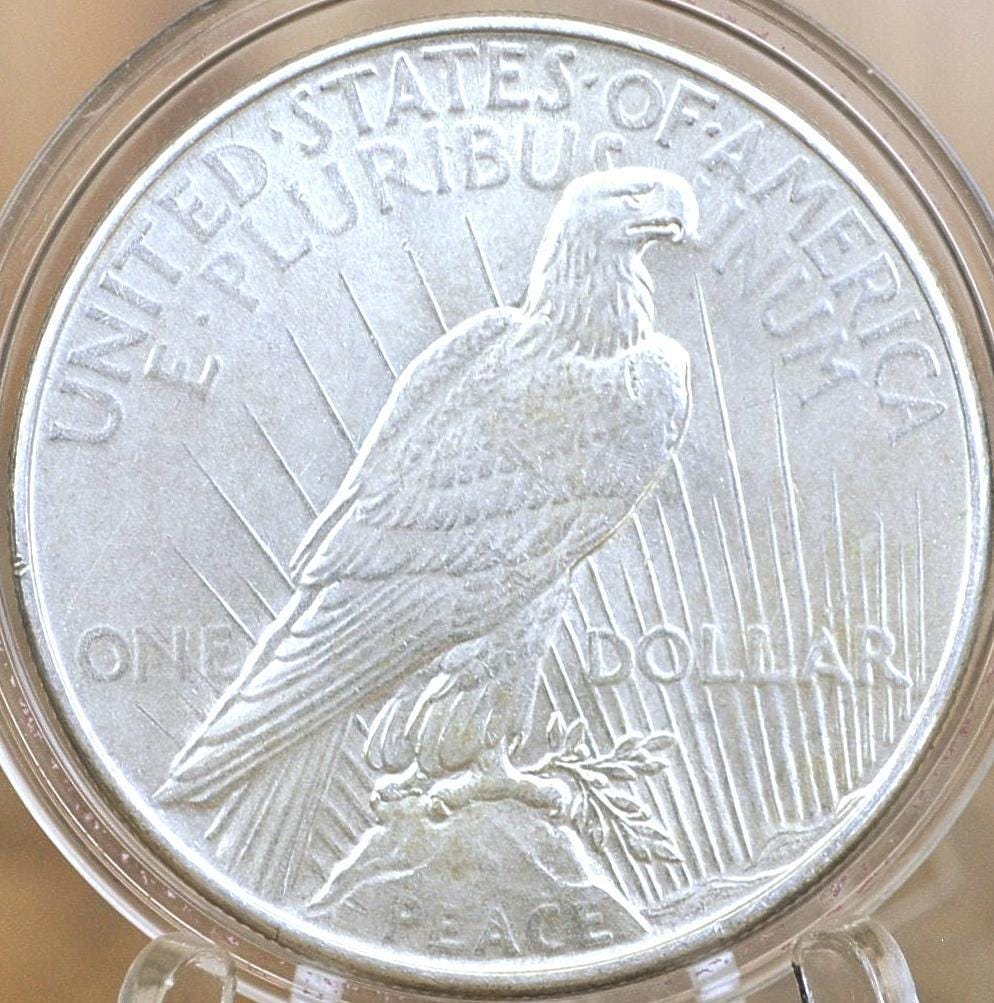 1934 Peace Dollar - Choose by Grade - 1934 P Peace Silver Dollar - Philadelphia Mint - Better Date & Mint Silver Dollar 1934 P