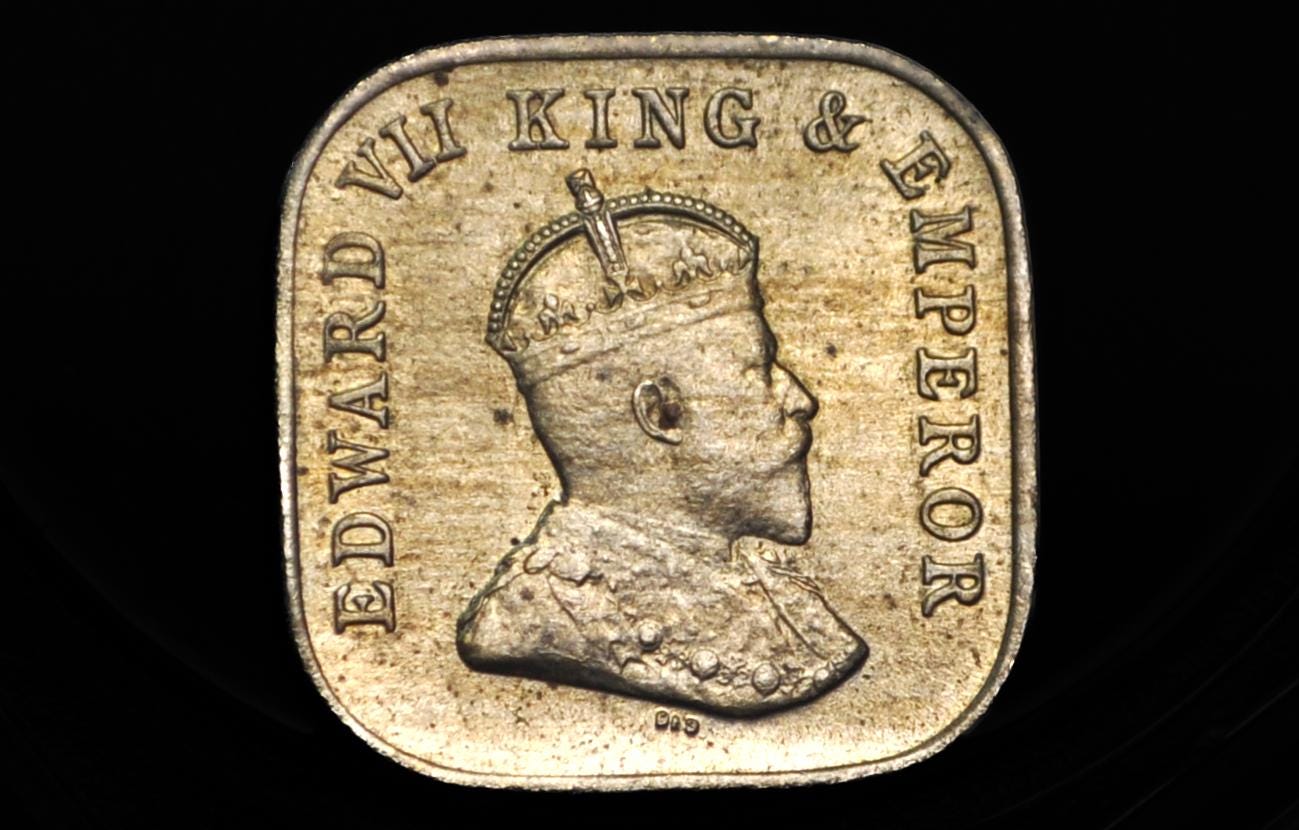 Ceylon Coins - Choose by Denomination and Year - King George - UK 2 Pence 1951 Sri Lanka - 2 Penny Coin 1951 UK Ceylon Sri Lanka