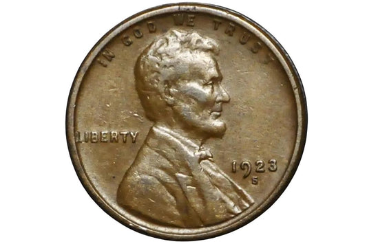 1923 S Mint Mark Penny in Extremely Fine Condition