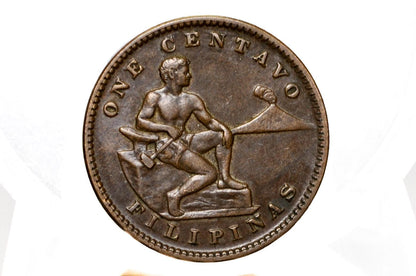 1910s, 20's, 30s & 40s Philippines 1 Centavos - Choose by Date - 1903 One Centavo Filipinas - Many in Stock