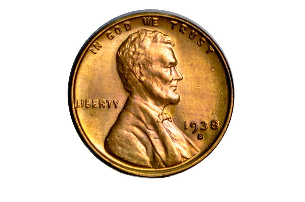 1938 P,D,S Wheat Pennies - Choose by Mint & Grade - 1938 S Wheat Cent 1938 D Penny 1938 Wheat Ear Cent 1938 S Cent