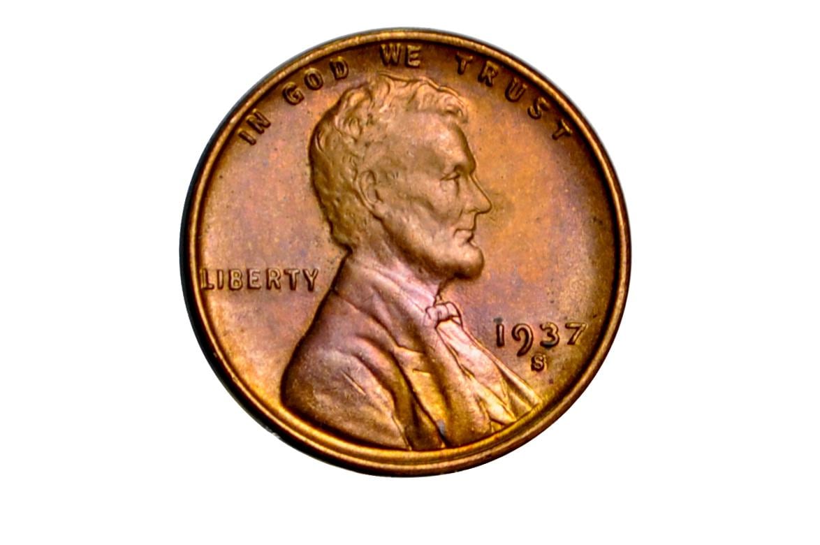 1937 P,D,S Wheat Pennies - Choose By Mint & Grade - 1937 P Wheat Ear Cent 1937D Wheat Back Cent 1937 S