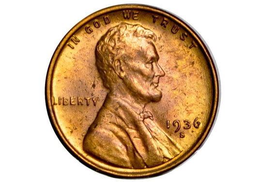 1936 P,D,S Wheat Pennies - Choose by Mint / Grade - 1936 Wheat Cent - 1936 Lincoln Cent 1936 S Wheat Ear Penny 1936 D