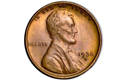 1936 P,D,S Wheat Pennies - Choose by Mint / Grade - 1936 Wheat Cent - 1936 Lincoln Cent 1936 S Wheat Ear Penny 1936 D