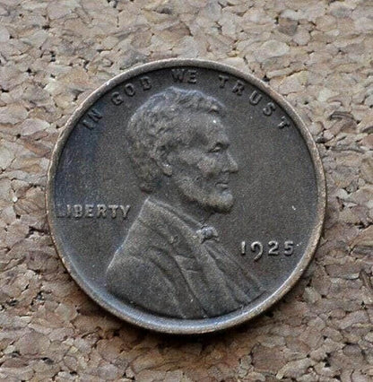 1925 P,D,S Wheat Pennies - Choose by Mint & Grade - Good to Very Fine - 1925 S Wheat Ear Cent, Better Date - 1925 D Wheat Cent 1925 P