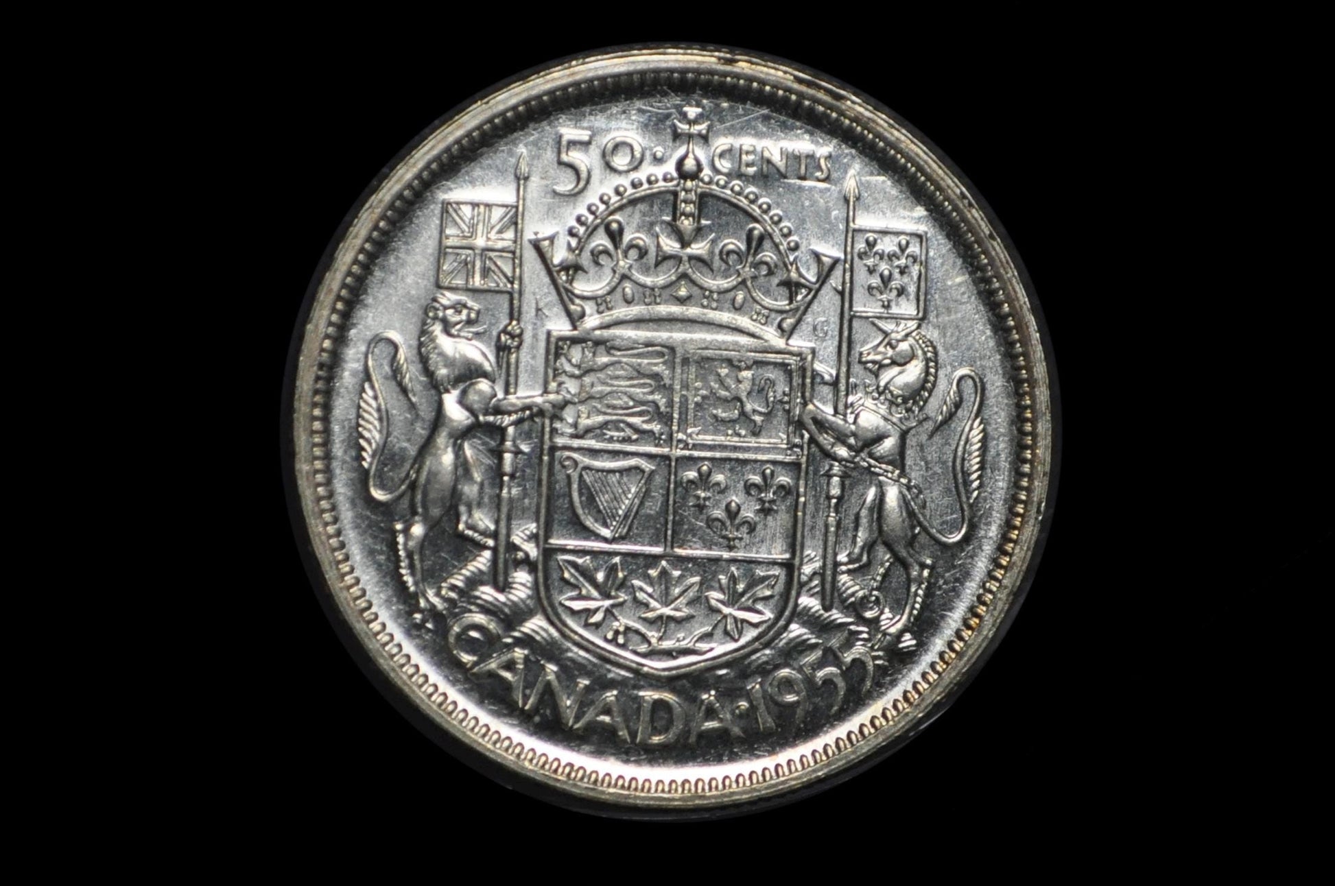 1940-1959 Canadian Silver Half Dollars - XF-BU (Extremely Fine to Unc.) - 80% Silver - 50 Cent Silver Canada Fifty Cents Canadian