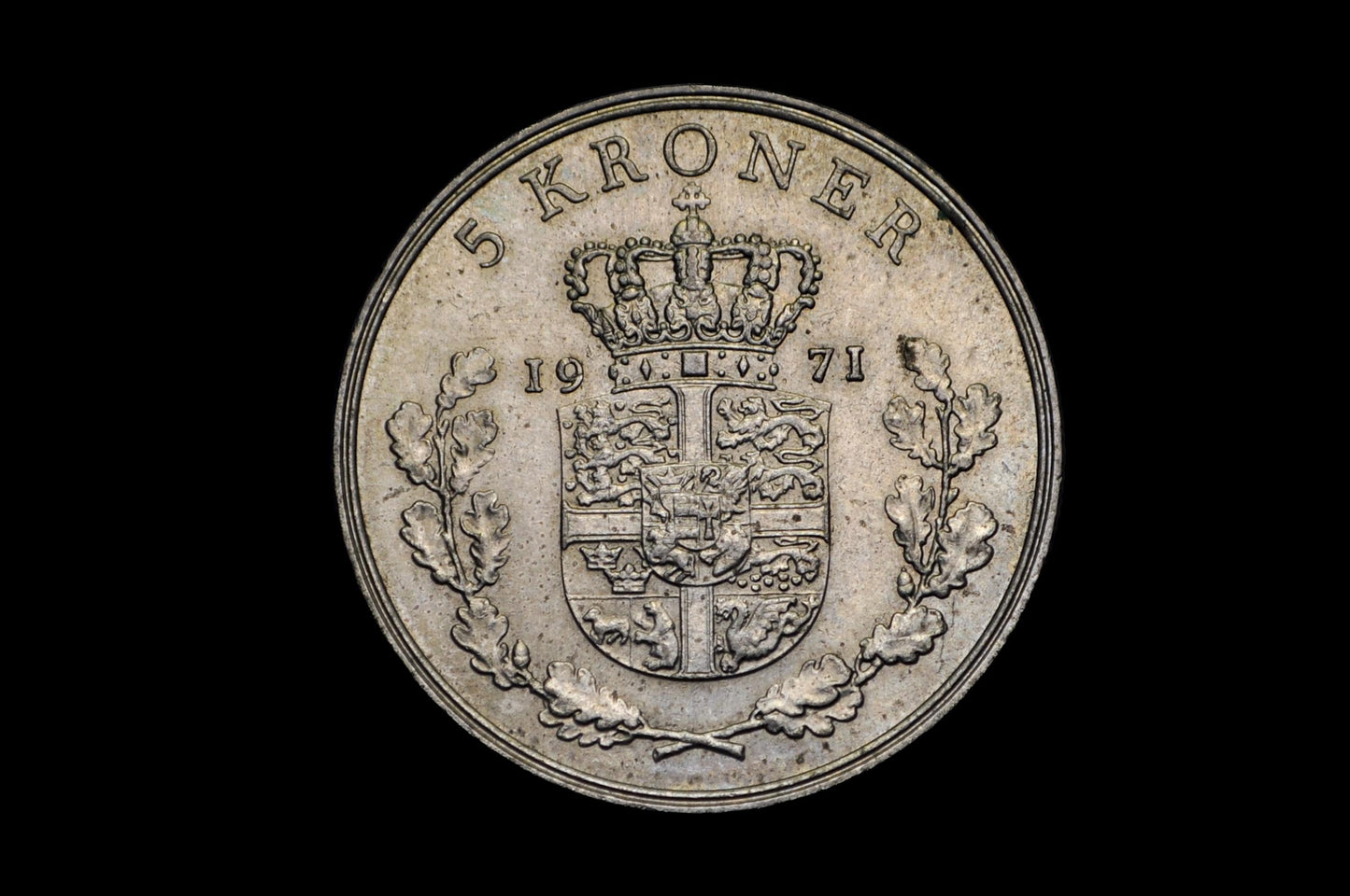 Denmark Heart Kroner Coin - Great Condition - Danmark Kroner - Two Hearts Coin - Ideal for Jewelry - Heart Coins