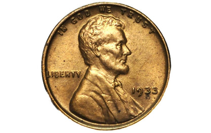 1933 Wheat Penny - Choose by Grade - Philadelphia Mint - 1933 Wheat Ear Cent - 1933-P / 1933P Cent