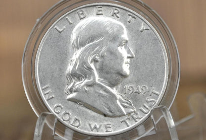1949, P,D,S Franklin Half Dollar - Choose by Grade & Mint! - 1949S Ben Franklin Silver Half Dollar 1949 D Half Dollar 1949P