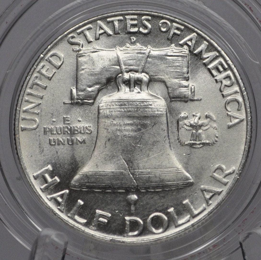 1959 Franklin Half Dollar P&D Mints - Circulated to BU, Choose by Grade and Mint - 1959 Silver Half Dollar 1959 D Franklin Half Dollar 1959P