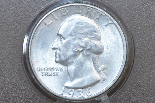 1936 Washington Quarter - Choose by Grade - Philadelphia Mint - 1936-P Washington Quarter