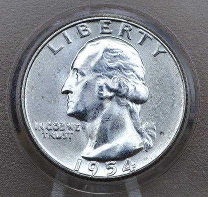 1954 P,D,S Washington Silver Quarter - Choose by Grade & Mint - San Francisco Mint - 1954 S Washington 1954S Quarter 1954 D, 1954 P Quarter