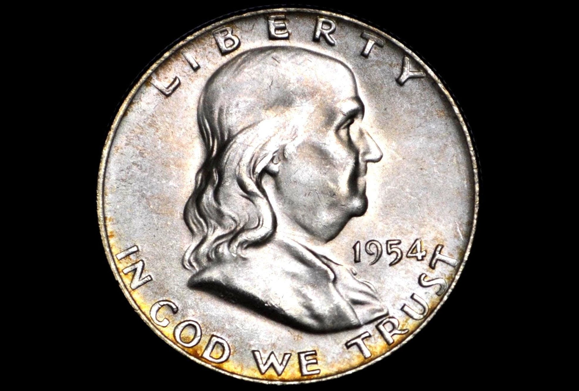 1954 P D S Franklin Half Dollar - Choose By Grade & Mint Mark - Circulated Through Bu