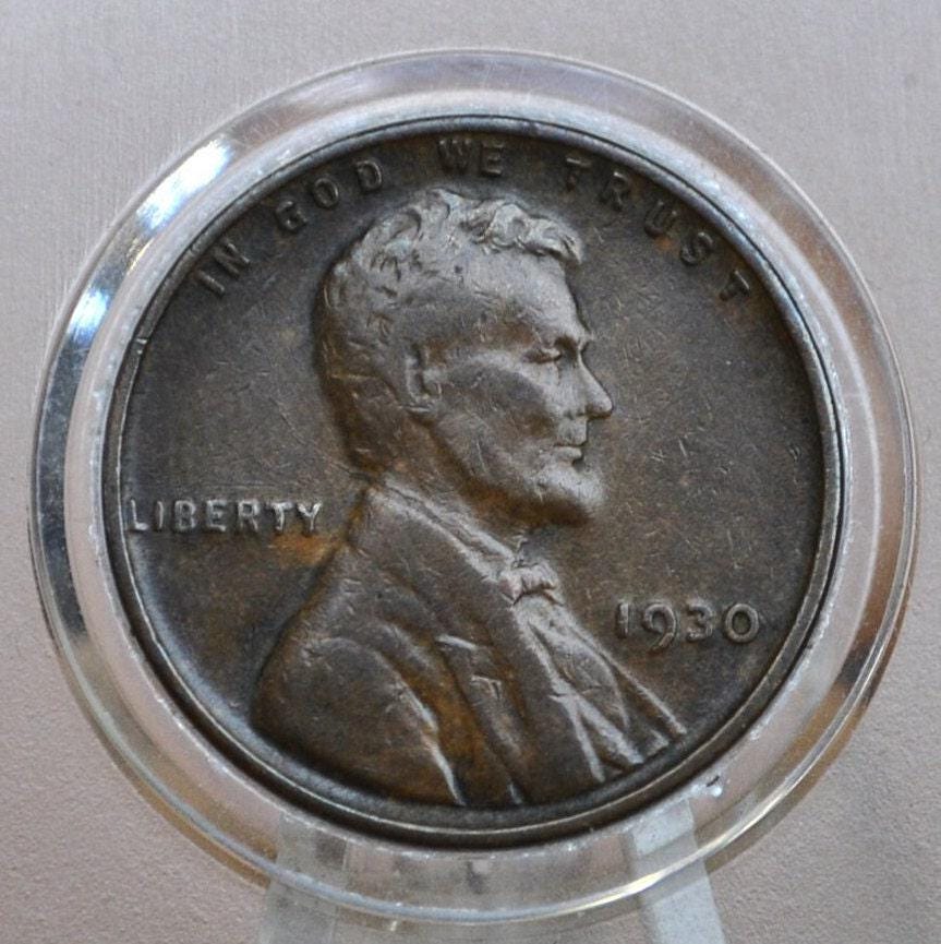 1930 P,D,S Wheat Pennies - All 3 Mints - Choose by Mint and Grade - 1930 Wheat Cents - 1930D Wheat Cent 1930S Penny - Great Depression Era
