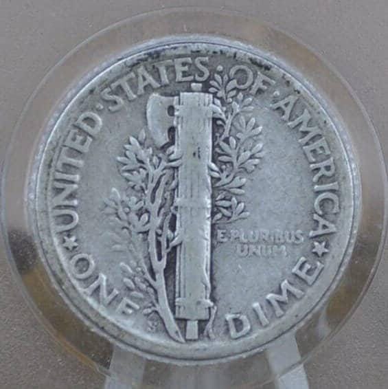 1925-S Mercury Silver Dime - Choose by Grade / Condition - San Francisco Mint - 1925 S Winged Liberty Head Silver Dime - 1925 S Mercury
