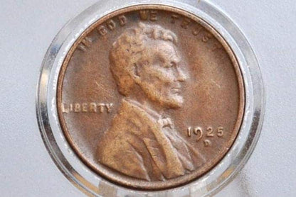 1925 P,D,S Wheat Pennies - Choose by Mint & Grade - Good to Very Fine - 1925 S Wheat Ear Cent, Better Date - 1925 D Wheat Cent 1925 P