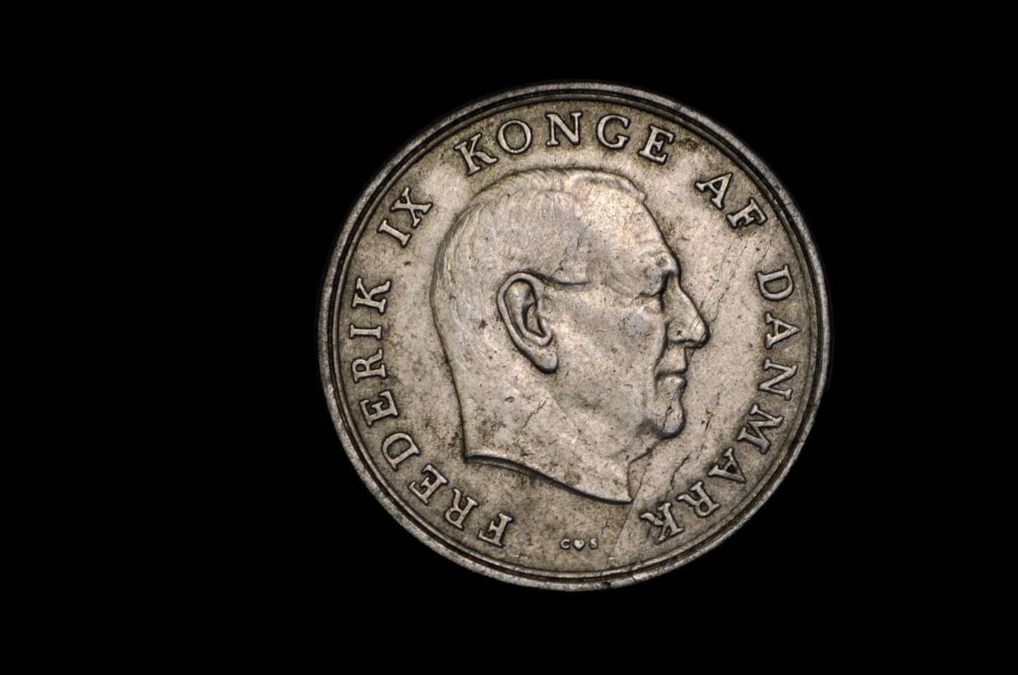Denmark Heart Kroner Coin - Great Condition - Danmark Kroner - Two Hearts Coin - Ideal for Jewelry - Heart Coins