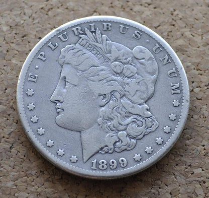 1899-O Morgan Silver Dollar - Choose by Grade / Condition - New Orleans Mint - 1899-O Morgan Silver - 1899 Morgan Dollar - O Mint Mark