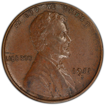 1911 P,D,S Wheat Penny - Choose By Grade - Rarer Date! -Wheat Ear Cent - Denver, Philadelphia, San Francisco