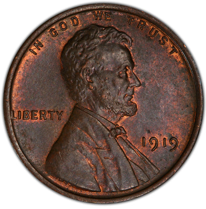 1919 P,D,S Wheat Penny - Choose by Mint and Condition - Wheat Ear Cent - Philadelphia Denver San Francisco - Lincoln