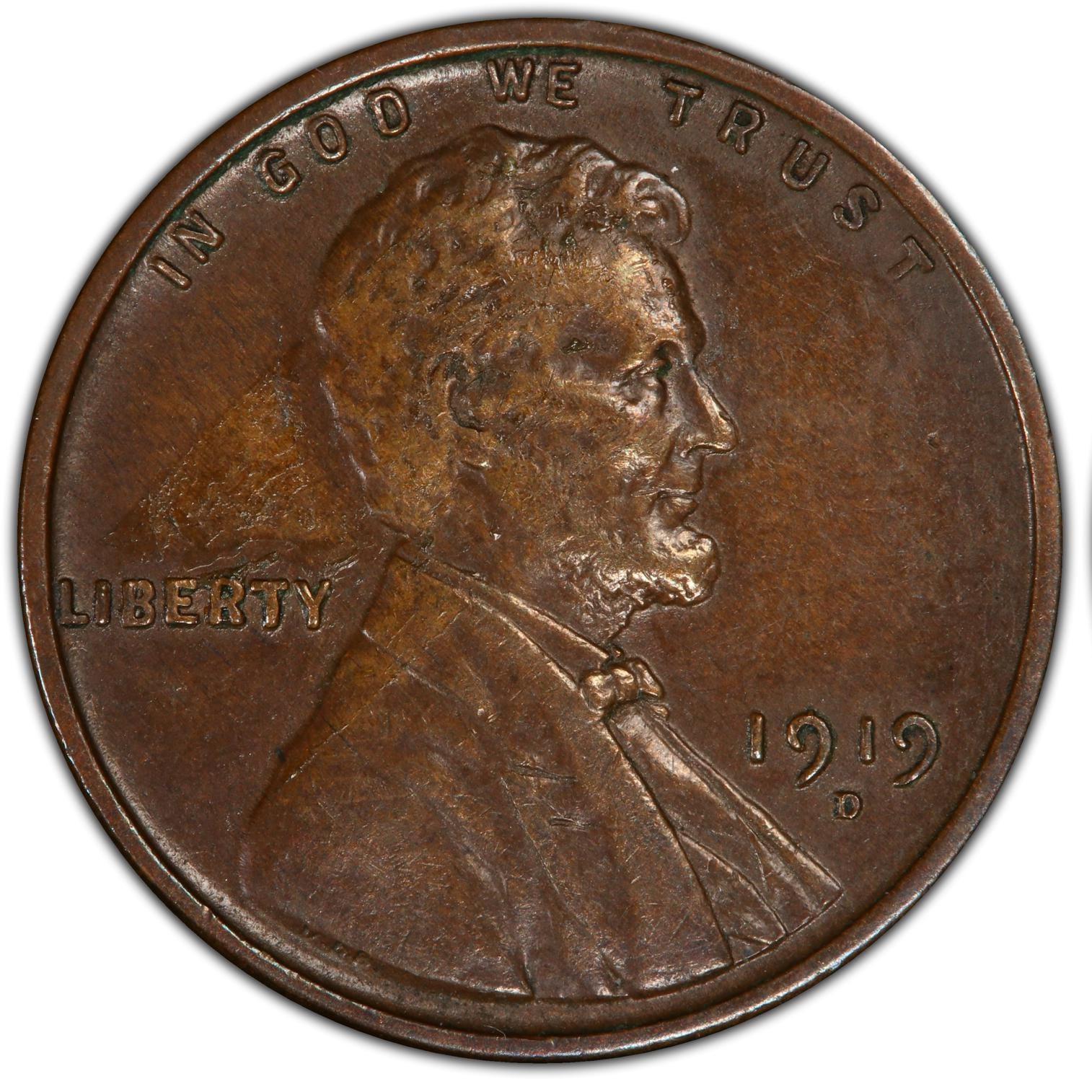 1919 P,D,S Wheat Penny - Choose by Mint and Condition - Wheat Ear Cent - Philadelphia Denver San Francisco - Lincoln