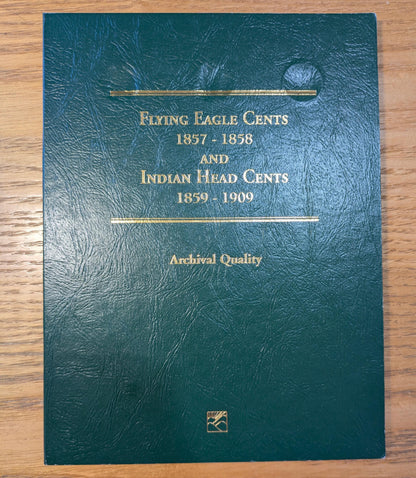 Lincoln Wheat Penny and Indian Head Cent Coin Album, Choose by Type - Coin Collecting Supplies - Whitman Albums HE Harris Albums, + More!