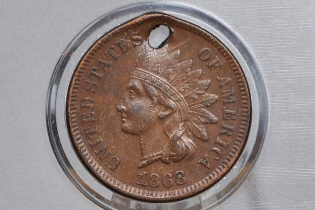 1868 Indian Head Penny - Choose by Grade / Condition, Choose by Grade - Rarer Date - Civil War Era Coin - 1868 Cent