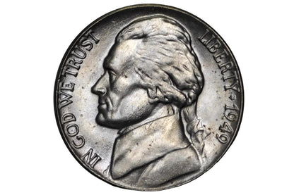 1949 PDS Jefferson Nickels - P,D,S - Choose by Mint Mark and Grade - 1949 S Jefferson Nickel 1949 D Jefferson Nickel 1949 P