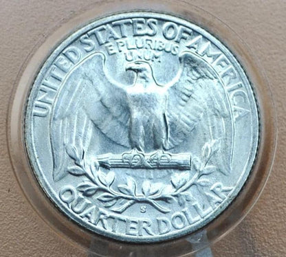 1947 P,D,S Washington Silver Quarters - Choose by Grade & Mint - 1947P Silver Quarter 1947D US Quarter 1947 S Quarter 1947S
