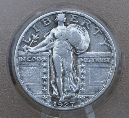 1927 Standing Liberty Silver Quarter - Choose by Grade / Condition - Liberty Quarter 1927 Quarter 1927 Silver Quarter