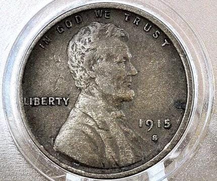 1915 P,D,S Wheat Penny - Choose By Grade and Mint Mark- Wheat Ear Lincoln Cent - Philadelphia Denver San Francisco