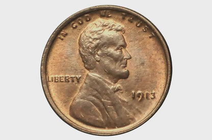 1913 P,D,S Wheat Penny - Choose by Mint & Grade - Lincoln Wheat Ear Cent - Semi Key Date - Philadelphia Denver San Francisco