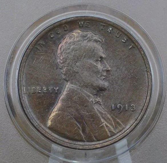 1913-S Wheat Penny - Choose by Grade - 1913 S Wheat Ear Cent - San Francisco Mint - Wheat Ear Cent 1913 S - Semi-Key Date