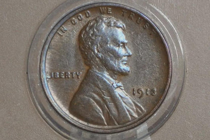 1913-S Wheat Penny - Choose by Grade - 1913 S Wheat Ear Cent - San Francisco Mint - Wheat Ear Cent 1913 S - Semi-Key Date