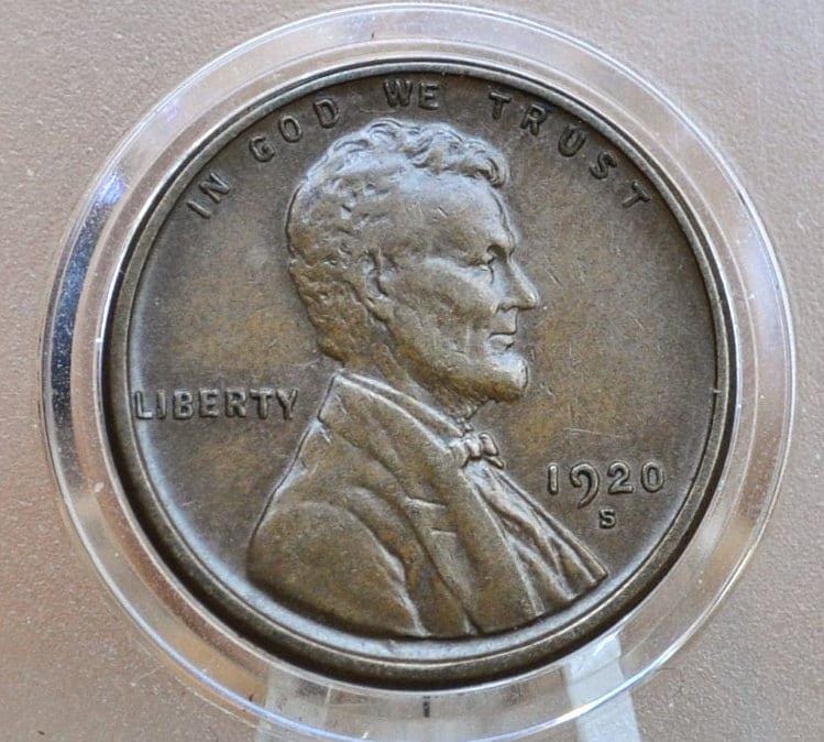 1920 Wheat Penny - VF-AU (Very Fine to About Uncirculated), Choose by Grade - 1920 Wheat Ear Cent 1920 P Penny Wheat Cent 1920