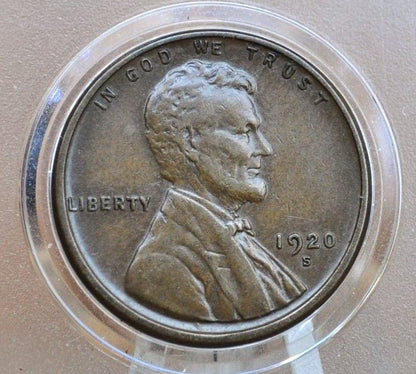 1920 Wheat Penny - VF-AU (Very Fine to About Uncirculated), Choose by Grade - 1920 Wheat Ear Cent 1920 P Penny Wheat Cent 1920