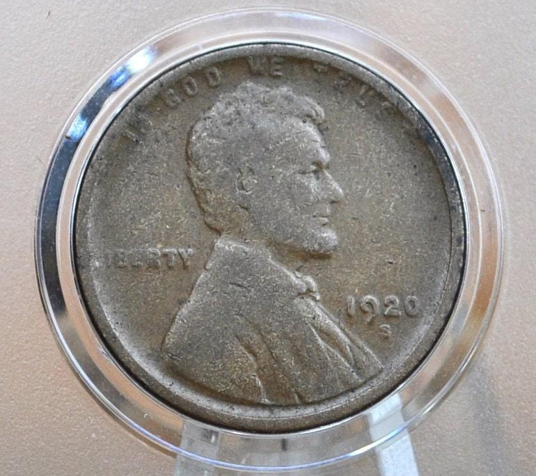 1920 P,DS Wheat Penny - Choose By Grade and Mint Mark- Wheat Ear Lincoln Cent - Philadelphia Denver San Francisco