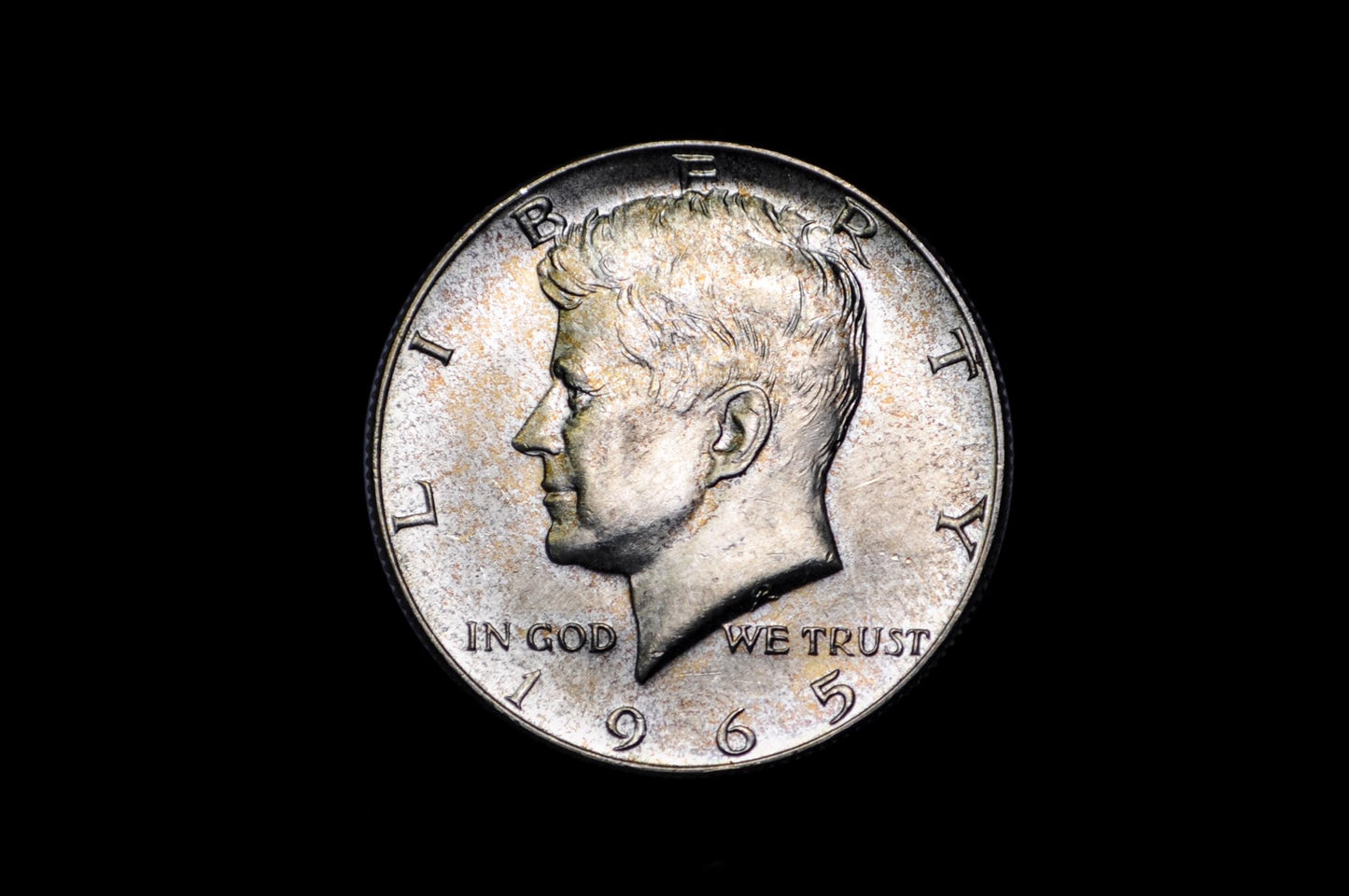 1965-1969 Kennedy Half Dollars - Gem BU - Silver, 40%, 1967 Silver Kennedy Half Dollar - Collectible Half Dollar 1968 Silver Half