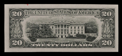 1993 Federal Reserve 20 Dollar Star Note - New York (B) Issue - Uncirculated (UNC) - 1993 Twenty Dollar Green Seal Star Note - Fr.2079-B*