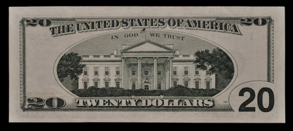 1996 Fancy Repeating Serial Number 20 Dollar Star Note - 11186448 - 1996 Twenty Dollar Fancy Serial Star Note - Fr.2083-A*