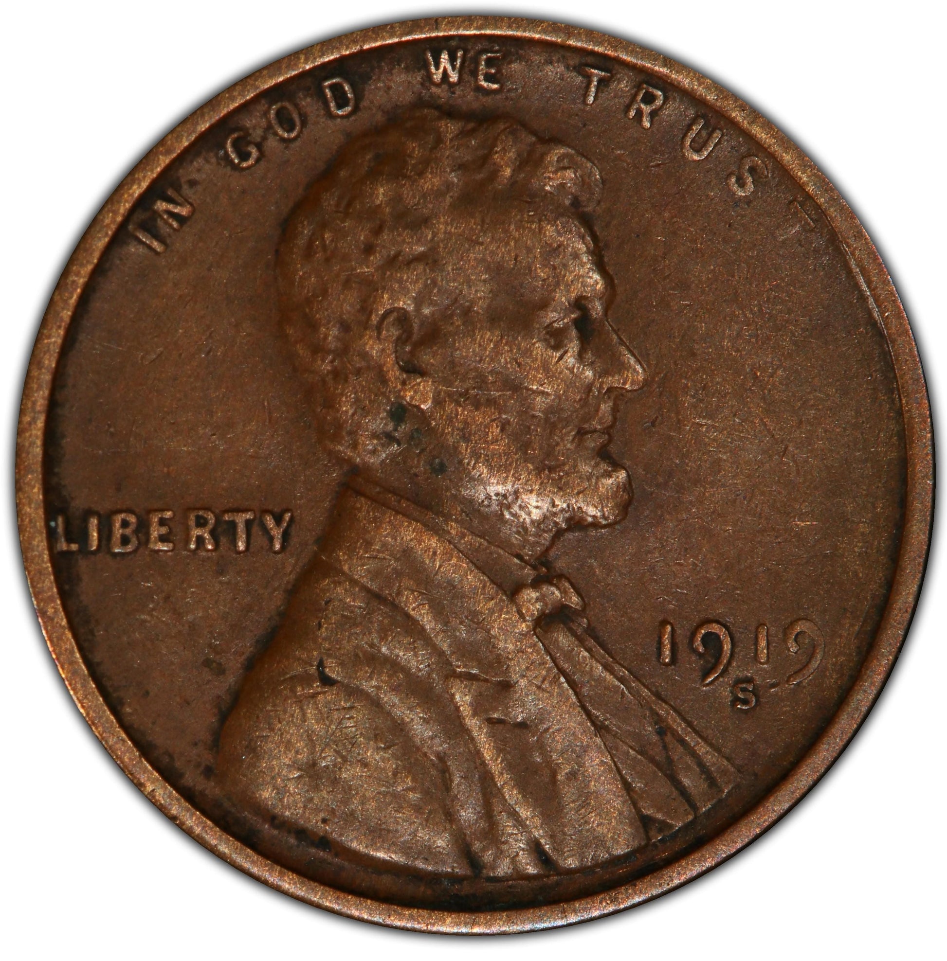 1919 P,D,S Wheat Penny - Choose by Mint and Condition - Wheat Ear Cent - Philadelphia Denver San Francisco - Lincoln