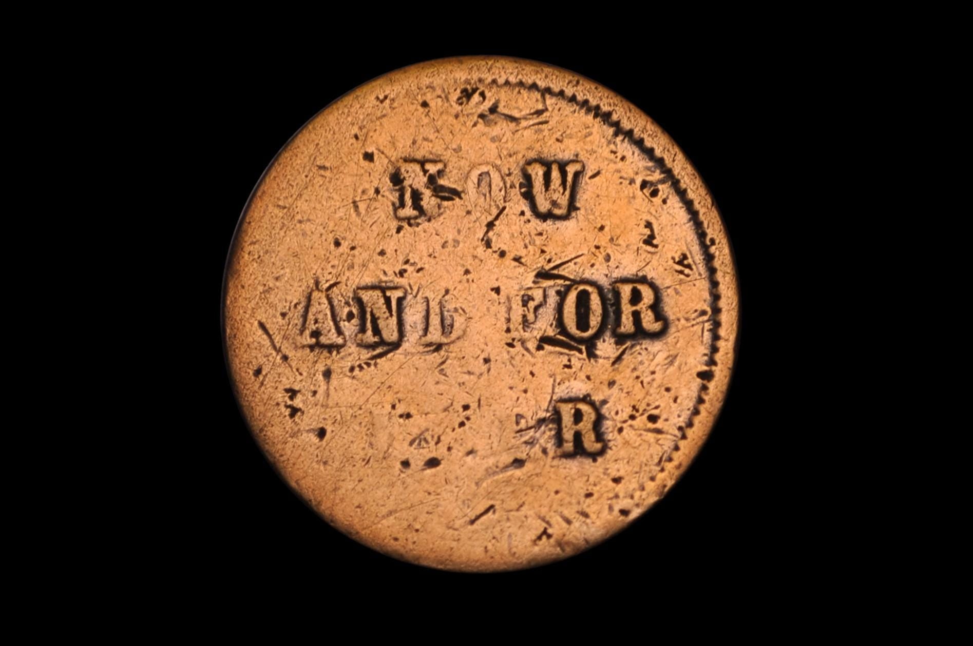 1862 - 1865 Civil War Token - Common Cause - Now and For Ever - For Our Country - Lower Grade / Worn Condition - Civil War Token / Coin