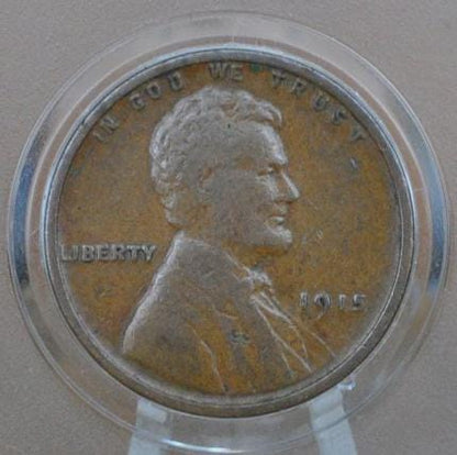 1915 P,D,S Wheat Penny - Choose By Grade and Mint Mark- Wheat Ear Lincoln Cent - Philadelphia Denver San Francisco